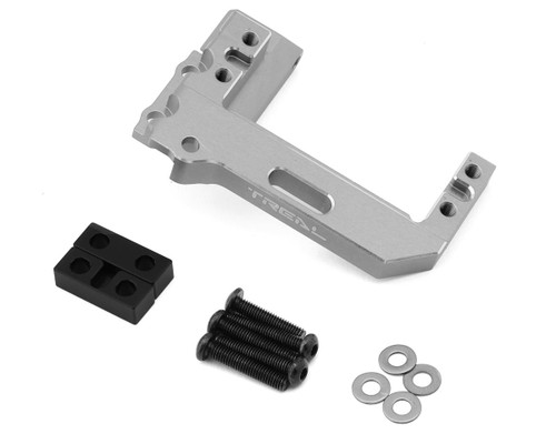 (SO) Treal Hobby H10 Optic Aluminum Servo Mount (Silver)
