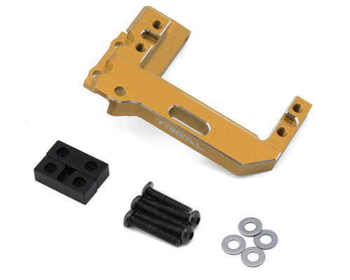 (SO) Treal Hobby H10 Optic Aluminum Servo Mount (Gold)