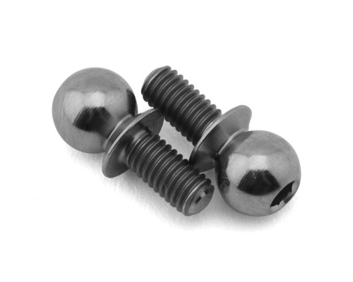 (SO) Team Associated Factory Team HD 6mm Titanium Ballstuds (Short)