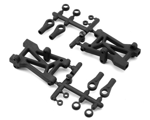 (SO) Kyosho V-ONE R4 Evo.2 Rear Suspension Arms & Rod Ends Set (Hard)