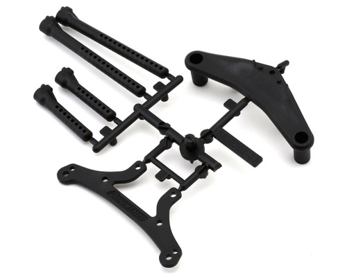 (SO) Team Associated RC10TC8 Front Bumper & Body Post Set