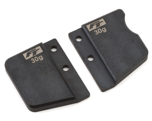 (SO) Team Associated RC10TC8 Factory Team Front & Rear Steel Battery Weights Set