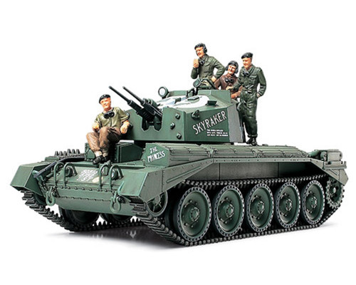 (SO) Tamiya 1/48 British Crusader Mk.III Anti Aircraft Tank Model Kit