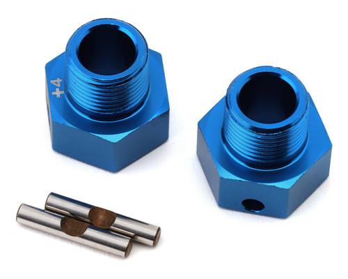 (SO) Team Associated RC8T4 Factory Team Wheel Hexes (2) (+4mm)