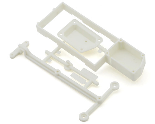 (SO) Team Associated RC10 6x6 Receiver Box & Chassis Stiffener
