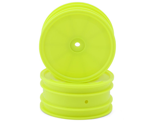 (SO) Kyosho Optima 2.2" Front Dish Wheels (Yellow) (2)