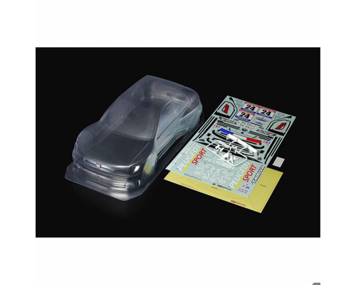 (SO) Tamiya 1/10 BT-01 Peugeot 306 Maxi Touring Car Body Set (Clear)