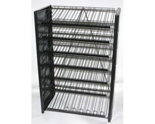 (SO) Tamiya 7 Shelf Spray Can Paint Rack Stand (Black)