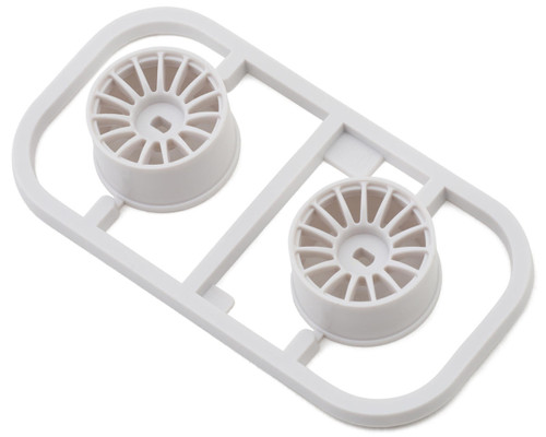 (SO) Kyosho Mini-Z AWD Multi Spokes Wide Wheels (White) (2) (0mm Offset)