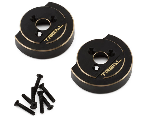 (SO) Treal Hobby Vanquish H10 Optic Brass Rear Counterweights (2) (78.4g Each)