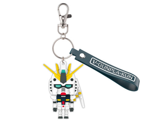 (SO) Bandai Nu-Gunpla-Kun 3D Rubber Mascot Keychain