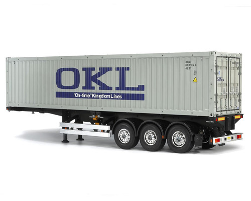 (SO) Tamiya 1/14 3-Axle OKL Semi-Trailer Container Kit