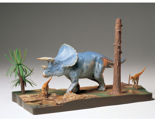 (SO) Tamiya 1/35 Triceratops Model Diorama Set