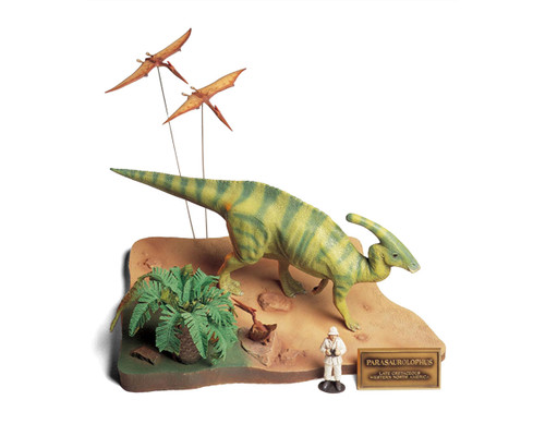(SO) Tamiya 1/35 Parasaurolophus Model Diorama Set