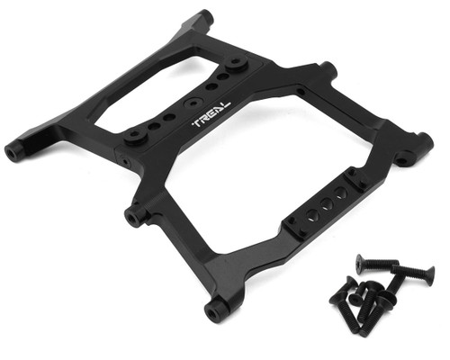 (SO) Treal Hobby Axial SCX6 Aluminum Rear Chassis Brace (Black)