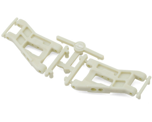 (SO) Team Associated RC10 Wide Front Suspension A-Arms (White) (2)