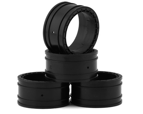 (SO) Team Associated Factory Team® Adjustable 2-Piece Wheels (Black) (4) (Outer)
