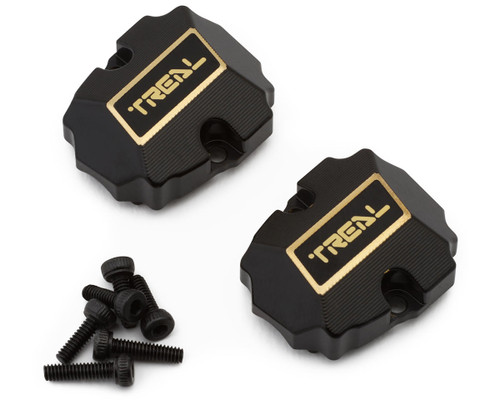 (SO) Treal Hobby Redcat Ascent-18 Front & Rear Brass Differential Covers