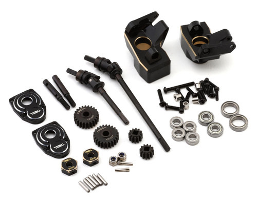 (SO) Treal Hobby Axial SCX10 Pro Front Portal Axle Kit w/CVD Shafts