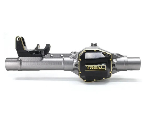 (SO) Treal Hobby Axial SCX10 Pro 7075 Aluminum Front Axle Housing (Grey)