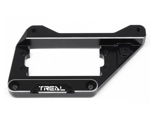 (SO) Treal Hobby Axial SCX10 Pro 7075 Aluminum Front 4-Link Servo Mount (Black)