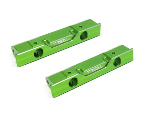(SO) Treal Hobby SCX10 Pro 7075 Aluminum Front & Rear Bumper Mount Set