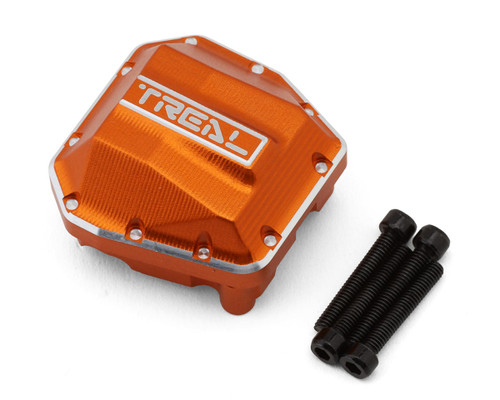 (SO) Treal Hobby Axial SCX10 Pro 7075 Aluminum Differential Cover (Orange)