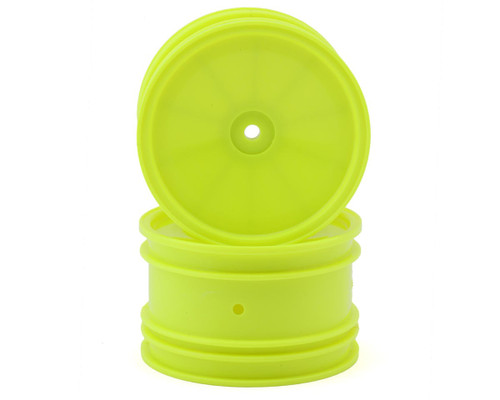(SO) Kyosho Optima 2.2" Rear Dish Wheels (Yellow) (2)