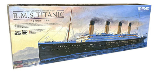 (SO) 1/700 Meng RMS Titanic Ocean Liner with Lights (Snap Kit)