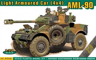 (SO) 1/72 ACE Models AML-90 Light Armoured Car (4x4)