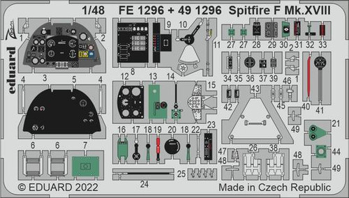 (SO) 1/48 Eduard Spitfire F Mk.XVIII - Airfix