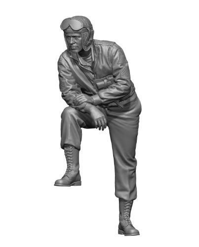 (SO) 1/16 H3 Models WWII US Tank Commander