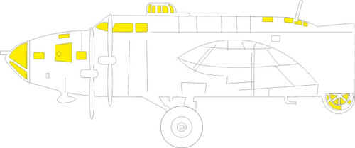 (SO) 1/48 Eduard Mask B-17F For REVELL