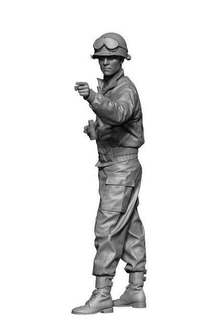 (SO) 1/35 H3 Models WWII US M8 Greyhound Crew3 3D Printed Figure
