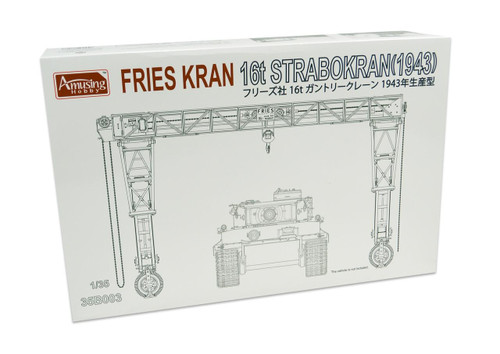 (SO) 1/35 Amusing Hobby Fries Kran 16t Strabokran Tank Crane