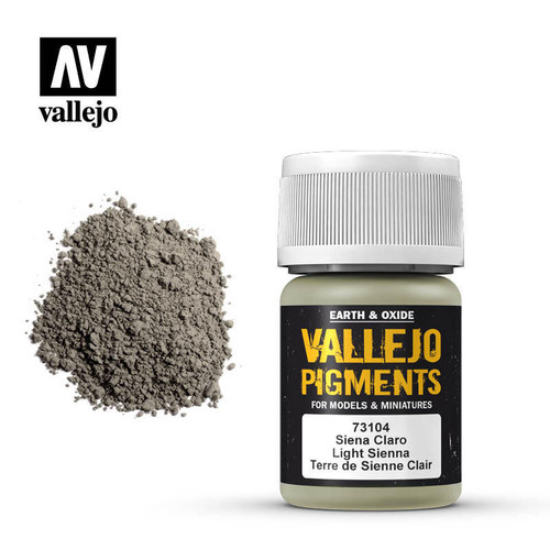 (SO) Vallejo 30ml Bottle Light Sienna Pigment Powder
