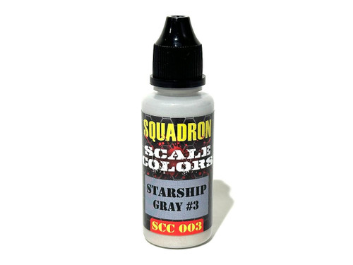 (SO) Squadron Colors Starship Gray #3 Acrylic Airbrush Paint (15ml Bottle)