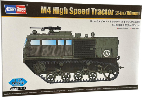 (SO) 1/72 Hobby Boss M4 High Speed Tractor (3-in./90mm) - HY82920
