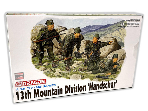 (SO) 1/35 Dragon 13th Mountain Division Handschar Figure Set