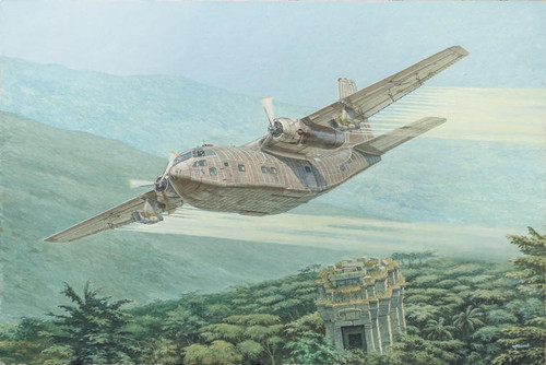 (SO) 1/72 Roden Fairchild C-123K/UC-123K
