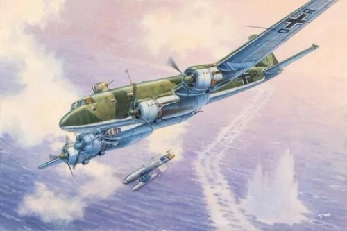 (SO) 1/144 Roden Focke Wulf Fw200C6 Condor Aircraft