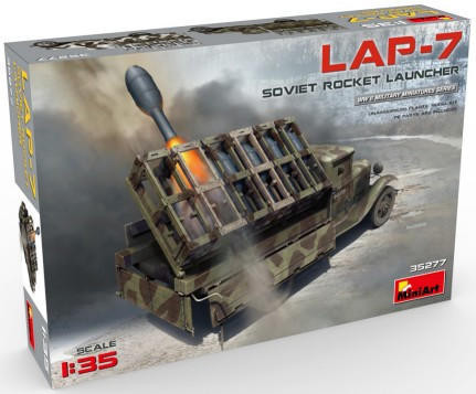 (SO) 1/35 Miniart LAP7 Soviet Rocket Launcher