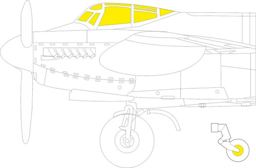 (SO) 1/72 Eduard Mask Mosquito B Mk XVI for AIR