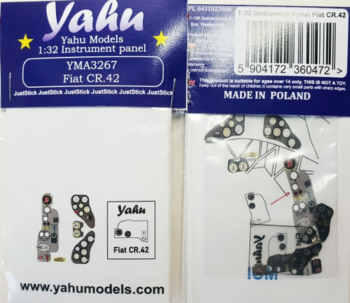 (SO) 1/32 Yahu Models Fiat CR.42 - Instrument Panel