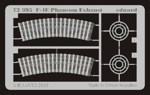 (SO) 1/72 Eduard F-4E Exhaust for Hasegawa