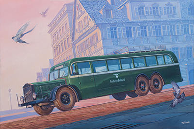 (SO) 1/72 Roden Vomag 7 OR 660 Omnibus