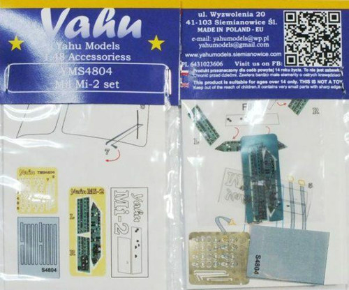 (SO) 1/48 Yahu Models Mil Mi-2 set - Instrument Panel