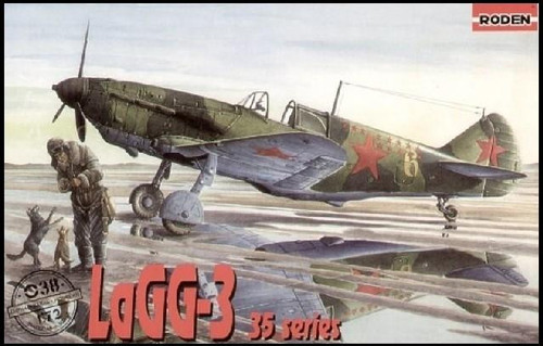 (SO) 1/72 Roden LaGG3 Series 35 Fighter Bomber