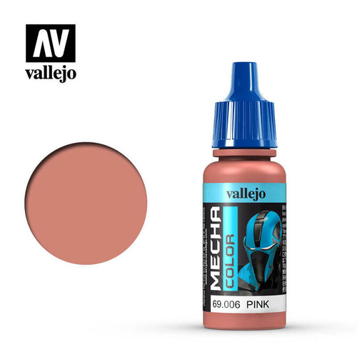 (SO) Vallejo Paint 17ml Bottle Pink Mecha Color