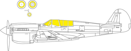 (SO) 1/48 Eduard Mask P-40N for ACY